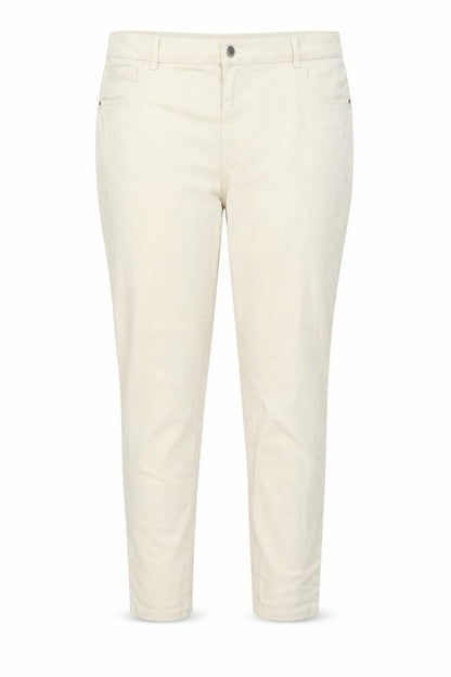 Denim & Co. Womens Beige Cotton Skinny Jeans Size 20 L27 in Regular Button