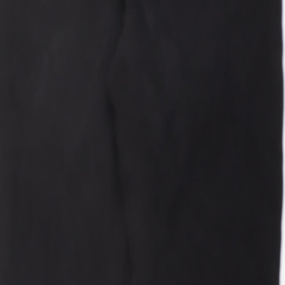 COLLUSION Womens Black Cotton Mom Jeans Size 6 L29 in Regular Button