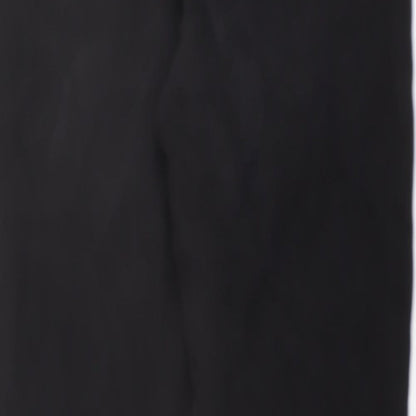 COLLUSION Womens Black Cotton Mom Jeans Size 6 L29 in Regular Button