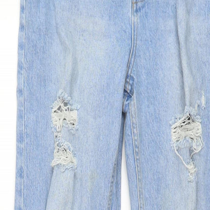 BDG Womens Blue Cotton Flared Jeans Size 30 in L32 in Regular Button