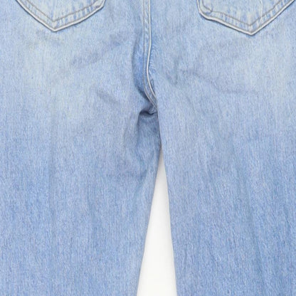 BDG Womens Blue Cotton Flared Jeans Size 30 in L32 in Regular Button