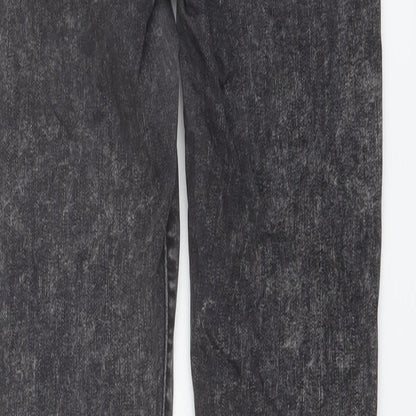 Levi's Womens Grey Cotton Skinny Jeans Size 28 in L28 in Regular Button