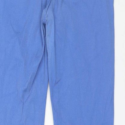 Miso Womens Blue Cotton Skinny Jeans Size 10 L30 in Regular Zip