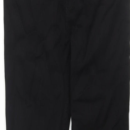 Monki Womens Black Cotton Skinny Jeans Size 29 in L30 in Regular Zip