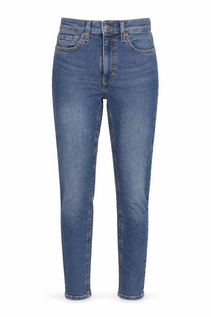 Womens UK Size 24 in Topshop Regular Fit Skinny Blue Jeans