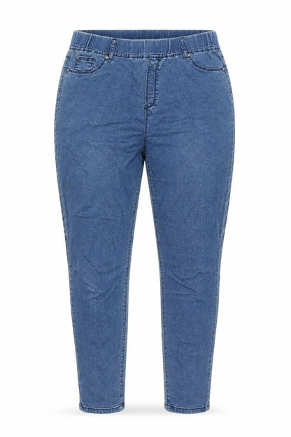 Exact Womens Blue Cotton Jegging Jeans Size 12 L28 in Regular