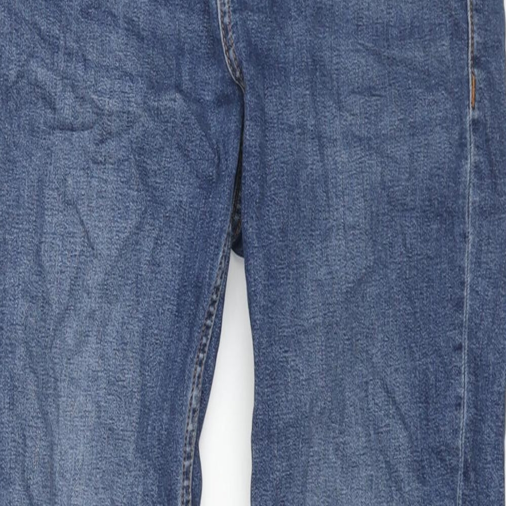 Colin's Womens Blue Cotton Tapered Jeans Size 30 in L29 in Regular Zip