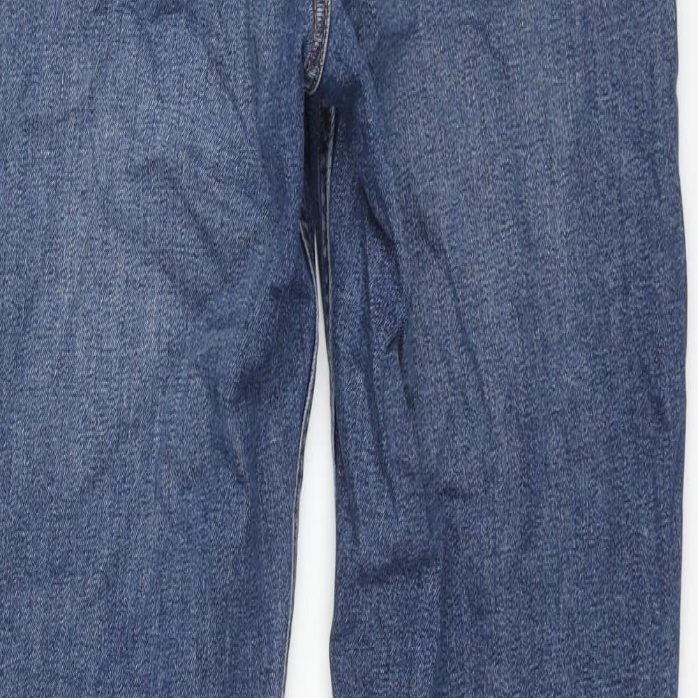Colin's Womens Blue Cotton Tapered Jeans Size 30 in L29 in Regular Zip