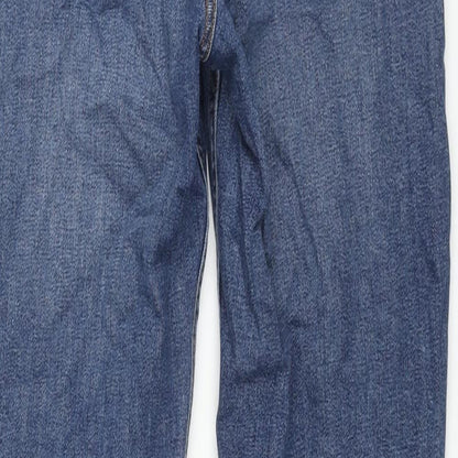 Colin's Womens Blue Cotton Tapered Jeans Size 30 in L29 in Regular Zip