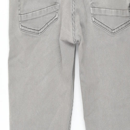 Mens UK Size 32 in Boss Regular Fit Straight Grey Jeans