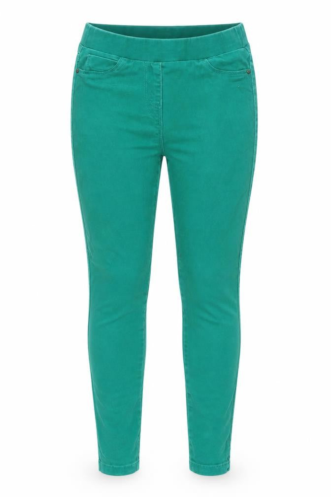 Womens UK Size 8 TU Regular Fit Jegging Green Jeans