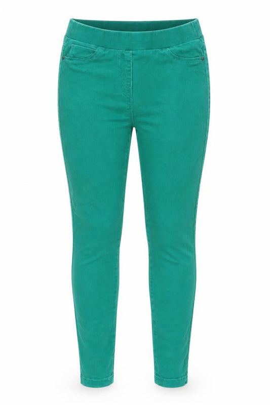 Womens UK Size 8 TU Regular Fit Jegging Green Jeans