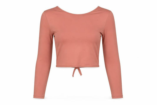 Womens UK Size XS Divided Pink Cropped Blouse