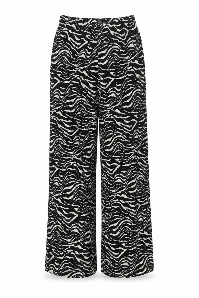 Womens UK Size S Zara Regular Fit  Black Trousers