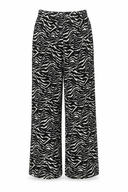 Womens UK Size S Zara Regular Fit  Black Trousers
