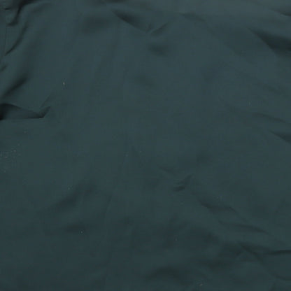 Womens UK Size 10 River Island Green Basic Blouse