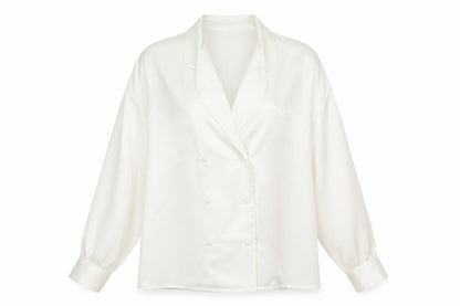 Womens UK Size 12 NEXT Ivory Basic Blouse