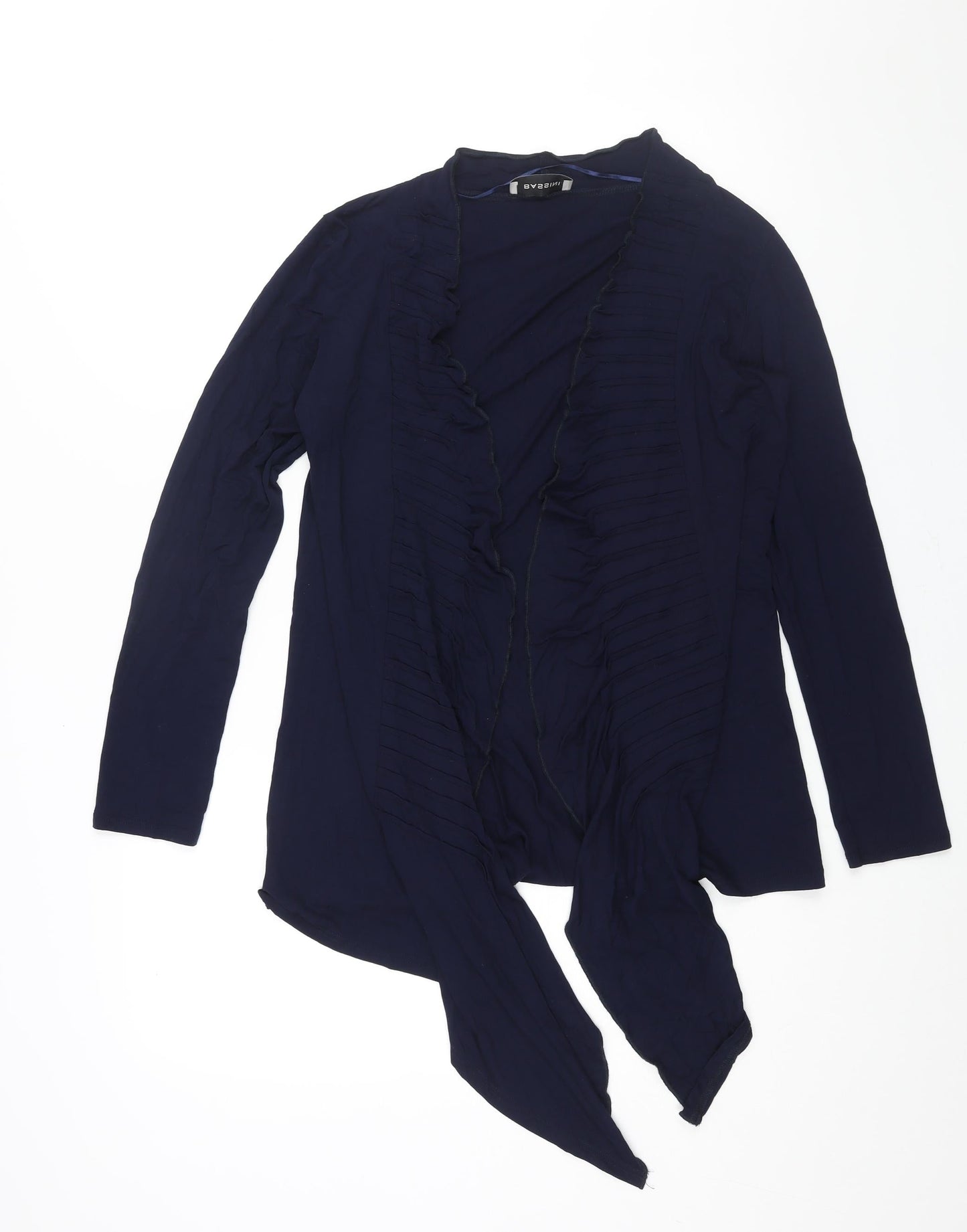 Womens UK Size S BASSINI Blue Kimono Blouse