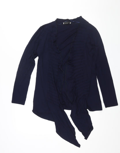 Womens UK Size S BASSINI Blue Kimono Blouse
