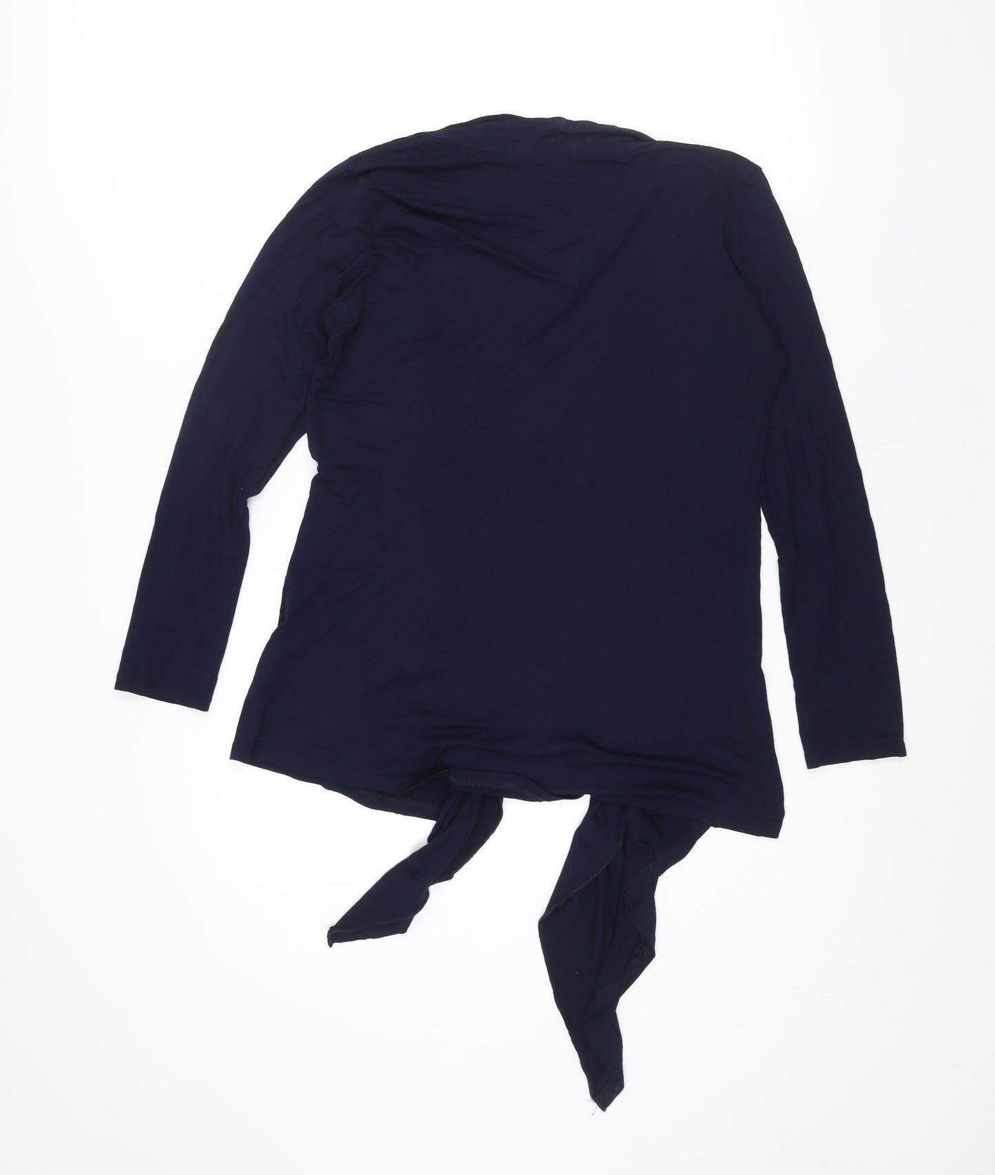 Womens UK Size S BASSINI Blue Kimono Blouse