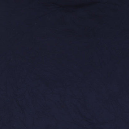 EWM Womens Blue Polyester Basic Blouse Size 18 Round Neck - Lace Front Size 18-20