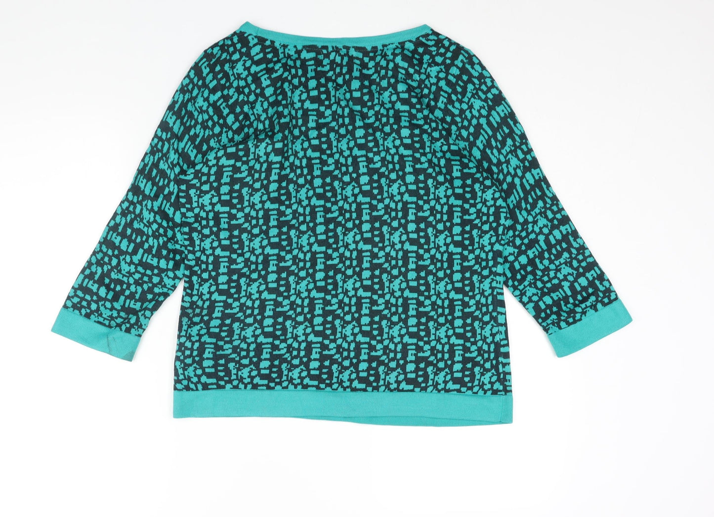 Womens UK Size 12 Marks and Spencer Blue Pullover Jumper