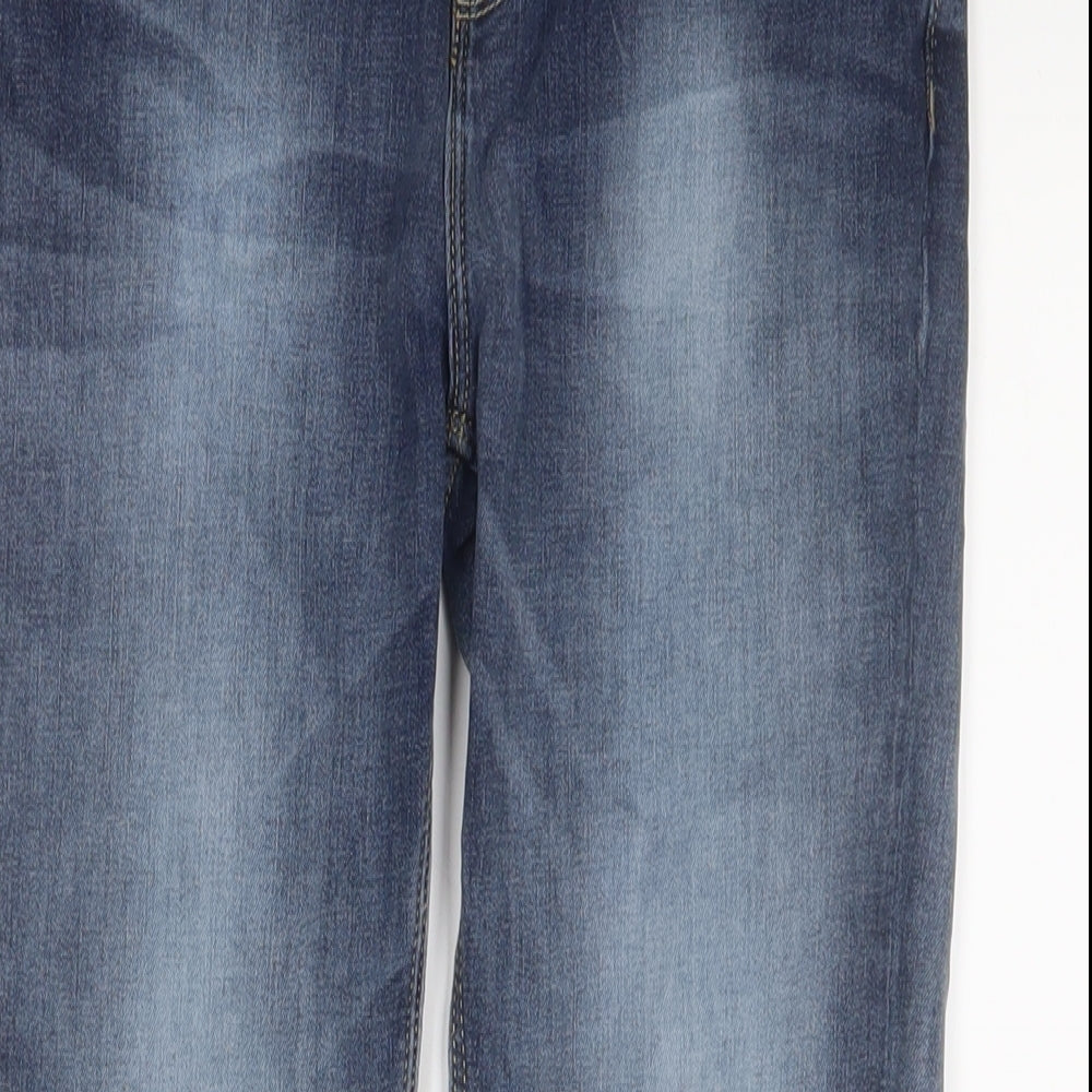 Jealous 21 Womens Blue Cotton Skinny Jeans Size 30 in L20 in Regular Zip