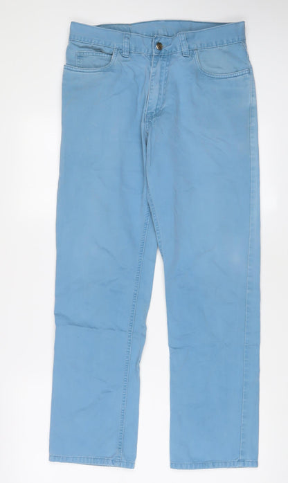 Mens UK Size 32 in Brocks Regular Fit Straight Blue Jeans