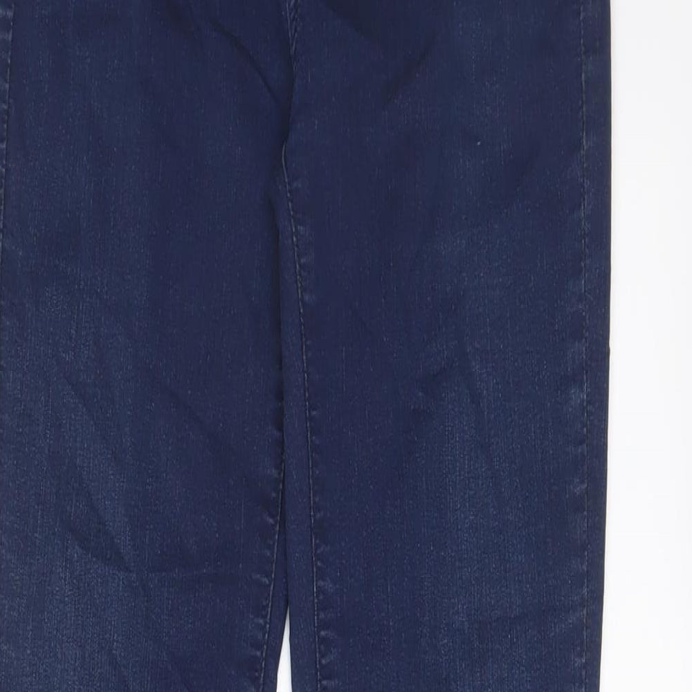 Womens UK Size 8 Marks and Spencer Regular Fit Skinny Blue Jeans