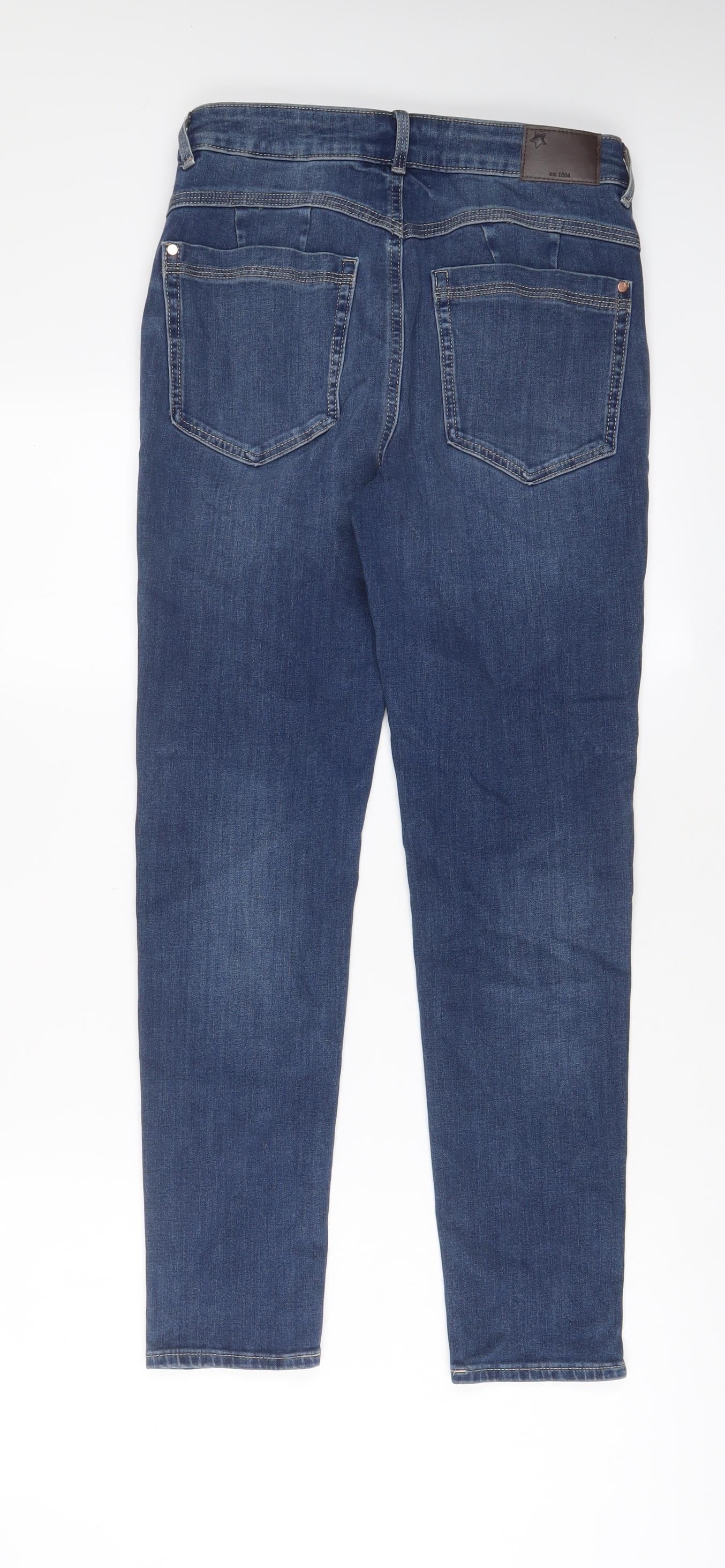 Womens UK Size 26 in Marks and Spencer Regular Fit Skinny Blue Jeans