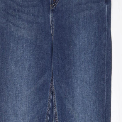Womens UK Size 26 in Marks and Spencer Regular Fit Skinny Blue Jeans