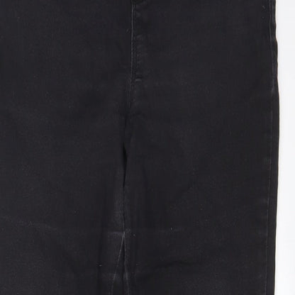 TU Womens Grey Cotton Jegging Jeans Size 12 L20.5 in Regular