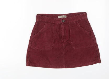 Womens UK Size 10 Denim & Co. A-Line Corduroy Skirt