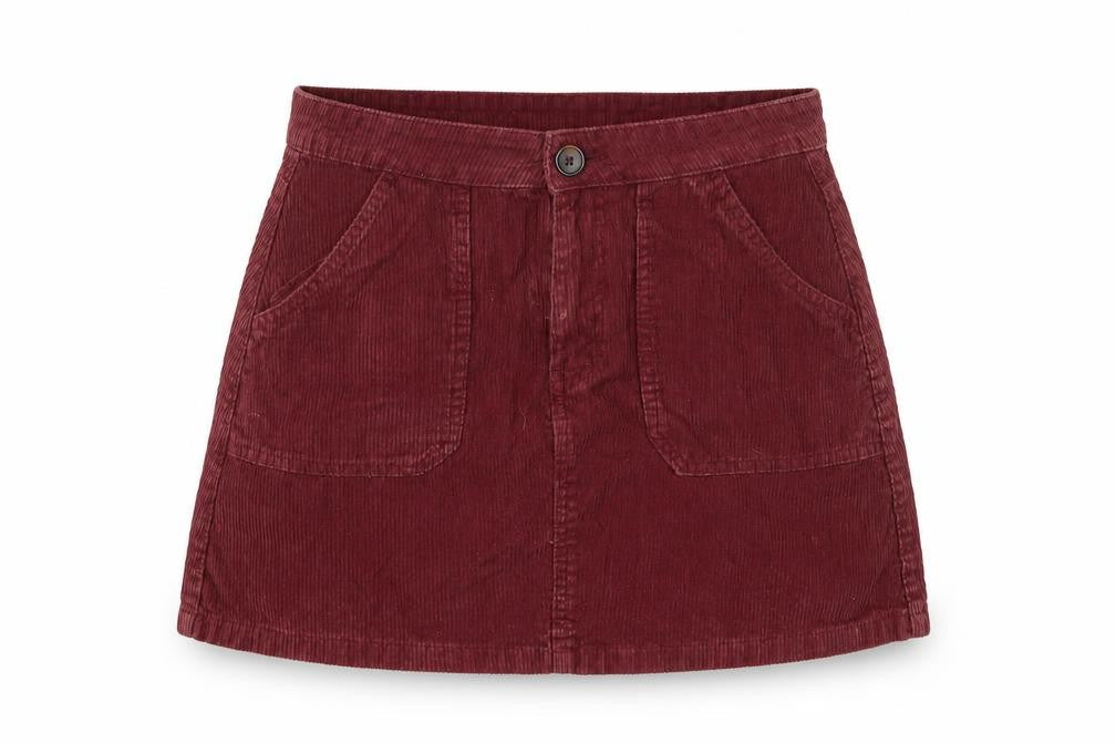 Womens UK Size 10 Denim & Co. A-Line Corduroy Skirt