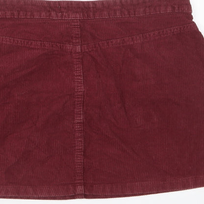 Womens UK Size 10 Denim & Co. A-Line Corduroy Skirt