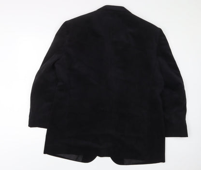 Mens UK Size 44 Marks and Spencer Regular Black Suit Jacket