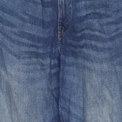 Cheap Monday Womens Blue Cotton Straight Jeans Size 29 in L34 in Regular Zip