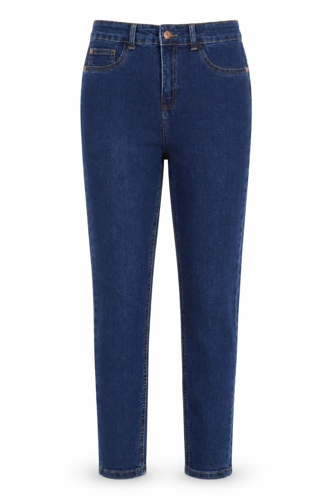Womens UK Size 12 Denim & Co. Regular Fit Skinny Blue Jeans