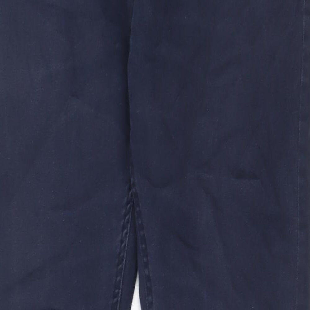 Maison Cinqcent Mens Blue Cotton Straight Jeans Size 34 in L31 in Slim Zip