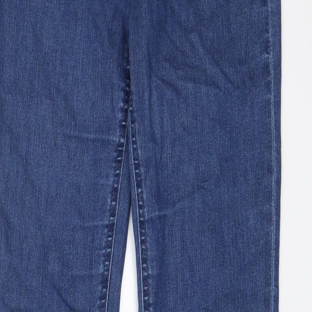 Womens UK Size 6 H&M Regular Fit Skinny Blue Jeans