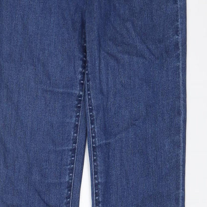 Womens UK Size 6 H&M Regular Fit Skinny Blue Jeans