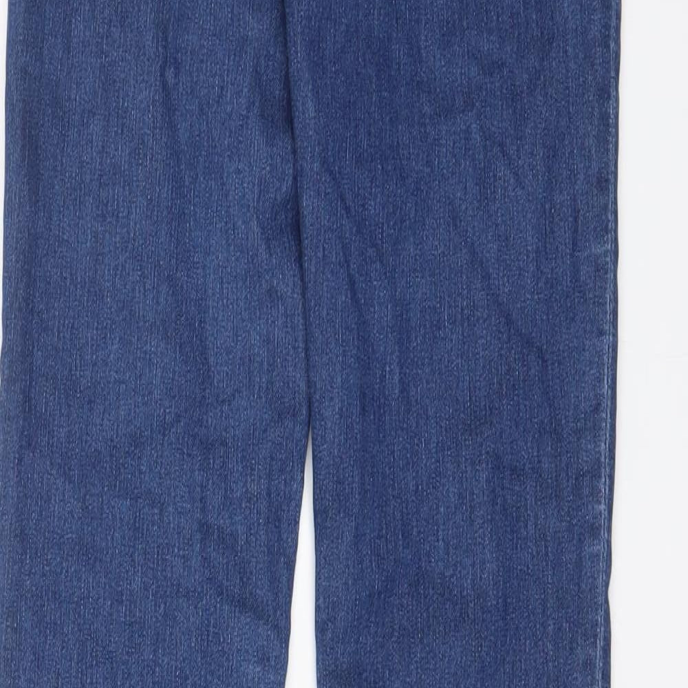 Womens UK Size 6 H&M Regular Fit Skinny Blue Jeans