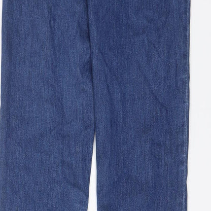 Womens UK Size 6 H&M Regular Fit Skinny Blue Jeans
