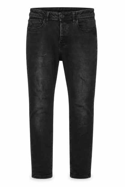 Mens UK Size 32 in Denim & Co. Regular Fit Skinny Black Jeans