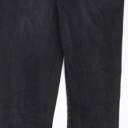 Denim & Co. Mens Black Cotton Skinny Jeans Size 32 in L30 in Regular Button