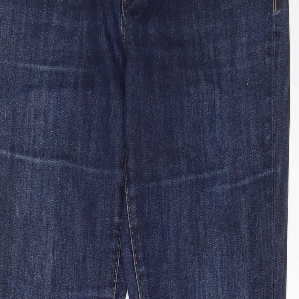 Gap Womens Blue Cotton Skinny Jeans Size 10 L29 in Regular Zip