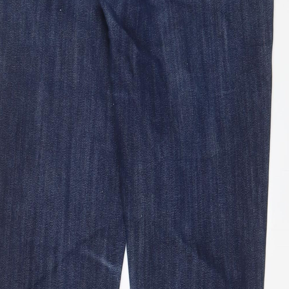 Gap Womens Blue Cotton Skinny Jeans Size 10 L29 in Regular Zip