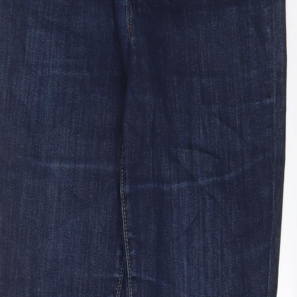 Gap Womens Blue Cotton Skinny Jeans Size 10 L29 in Regular Zip