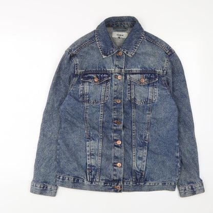 Womens UK Size 10 New Look Blue Jacket