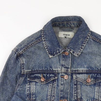 Womens UK Size 10 New Look Blue Jacket